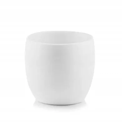 Zdjęcie produktu dla Doniczka donica ceramiczna osłonka biała H12