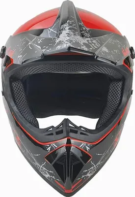 Produktbild von Crosshelm Helm Kinderhelm Motorradhelm Motocross Racing Rot Größe S