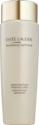 A product shot of an Estee Lauder Revitalizing Supreme+ Optimizing Power Treatment Lotion.