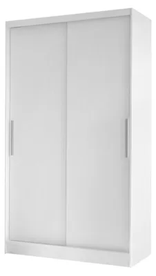 Produktbild von MIRJAN24 Schiebetürenschrank Costa I, Kleiderschrank, Stilvoll Schlafzimmer Garderobenschrank (Farbe: Weiß)