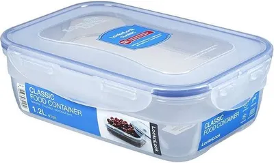 Produktbild von Neuerts Vorteilset: 2 x  LocknLock  Nestable 1,2L 210 x 146 x 67 mm HPL321 und Geschenk + Spende