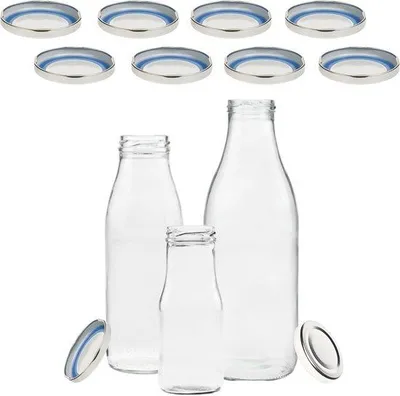 Productafbeelding van Deksels voor glazen flessen To48/5 cm, Blueseal, BPA/PVC-vrij