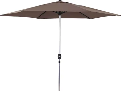 Produktbild von Sonnenschirm aus Alu "Sol" - Rund - Ø 3m - Taupe