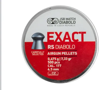 Image de JSB Exact RS 4,52 mm diabolo shot 500 pcs.