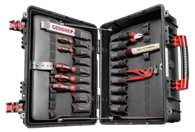 Obrázek produktu pro Gedore R21652057, 212 mm, 414 mm, 10,8 kg, 57 nástroje/nástrojů, 57 kusů
