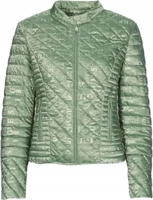 Produktbild von Guess Damen Daunenjacke VONA in Grün - Winterjacke Größe S, stilvoll & warm