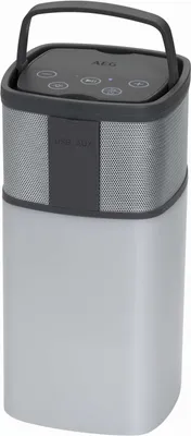 Produktbild von AEG Bluetooth Lautsprecher BSS 4841 19,5x9,5x69,5 cm Grau