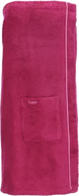 Produktbild von Vossen Damen-Saunakilt Livina Farbe cranberry Größe one size