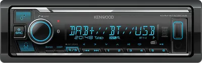 Produktbild von Kenwood Electronics KMM-BT508DAB, Schwarz, 1 DIN, 200 W, 50 W, 24 h, AAC, FLAC, MP3, WAV, WMA