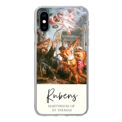 Produktbild von MuchoWow® Handyhülle Schutzhülle Hülle für iPhone X Barock - Kunst - Rubens Silikon Softcase Handy Hülle - Handyhülle