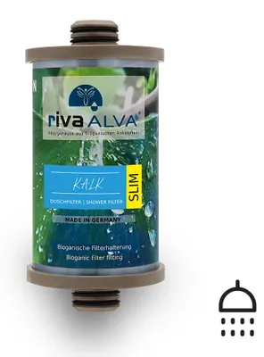 Produktbild von rivaALVA Kalk SLIM Duschfilter | Ersatzkartusche