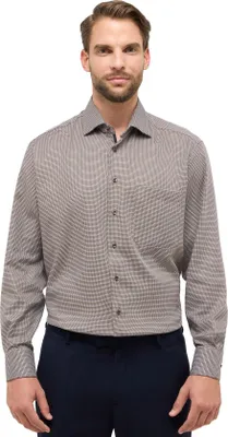 Produktbild von Eterna Comfort Fit Businesshemd braun
