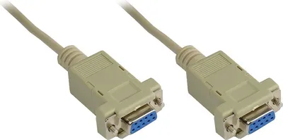 Produktbild von Nullmodem Kabel, 9-pol Buchse / Buchse, Länge: 5m, Good Connections®
