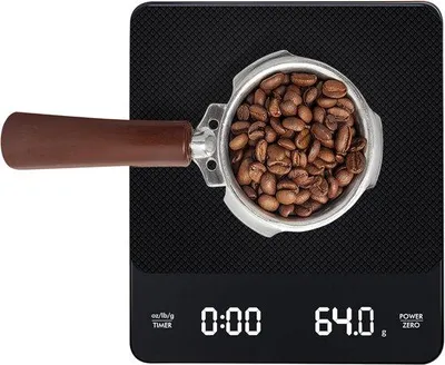 Immagine prodotto di Bilancia digitale per caffè con funzione timer, ideale per baristi