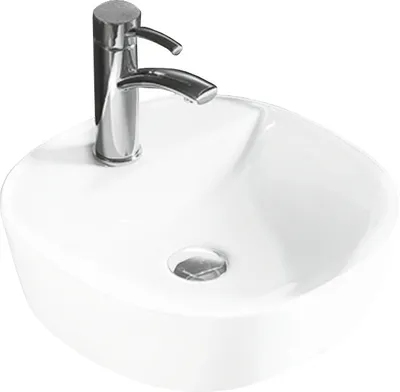 Produktbild von Mexen Zita Aufsatzwaschbecken 40 x 40 cm, Weiß - 21874000