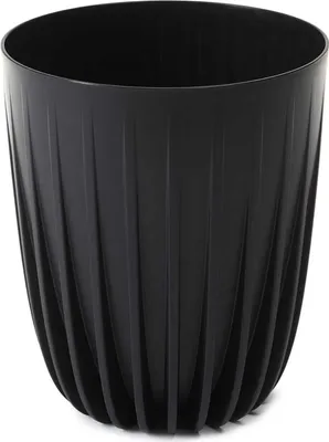 Immagine prodotto di Vaso da fiori STRIPPED ECO VII 19 cm nero