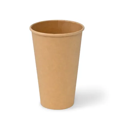 Productafbeelding van Dispergeerbeker van kraftpapier, 450 ml, diameter 90 mm, 50 stuks.