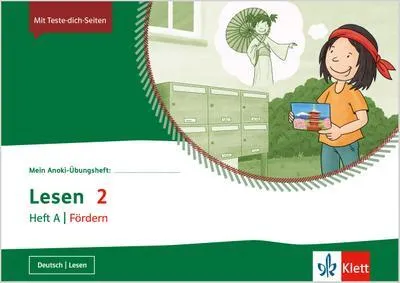 Obrázok produktu pre Lesen 2. Heft A | Fördern: Übungsheft Klasse 2 (Mein Anoki-Übungsheft)