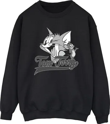 Obrázek produktu pro Tom And Jerry - pánská mikina "Greyscale Square" BI47082 (L) (Černá)