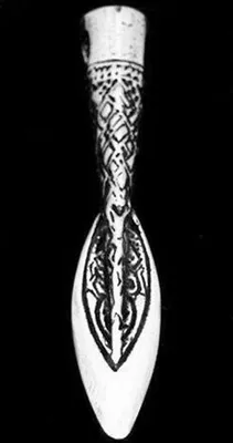 Produktbild von Lanze Schmuck Anhänger 925er Silber 41x7mm