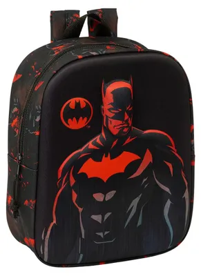 Obrázek produktu pro Školní batoh Batman Black 22 x 27 x 10 cm 3D