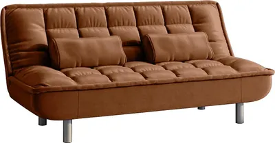 Produktbild von MISHAN Schlafsofa aus Stoff - Farbe: caramel