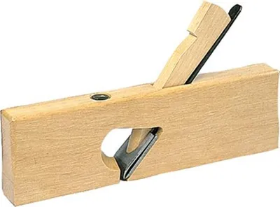 Image de Ulmia Rabot à bois double corniche en hêtre blanc/double fer, pour raboter/nettoyer