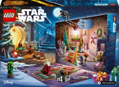 Produktbild von LEGO Star Wars Adventskalender 2025 - Weihnachten Spielzeug mit 24 Überraschungen - 2 Minifiguren & 5 Droidenfiguren - Kinder Spielset - Geschenk für Jungen ab 6 Jahren & Star Wars Fans - 75418