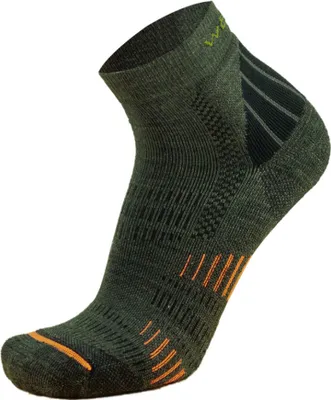 Produktbild von Wandersocken Größe 45-47 moosfarben, atmungsaktiv mit verstärkter Sohle