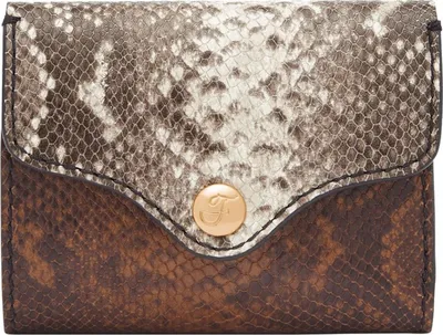 Image de FOSSIL porte-monnaie Heritage Trifold Python multicolore