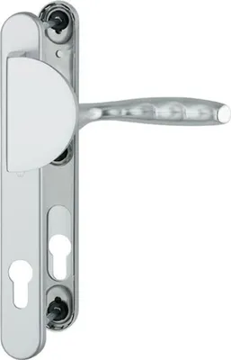 Produktbild von Hoppe Profiltür-Wechselgarnitur New York 554 / 3346 / 1810 Entfernung 92mm Alu F1 TS 67-72 - 3257557