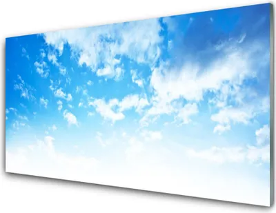 Produktbild von Acrylglasbilder 100x50 Wandbild Druck Himmel Landschaft