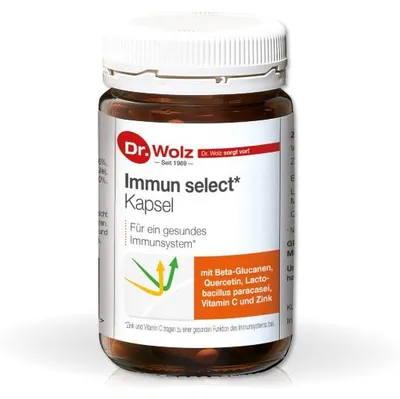 Zdjęcie produktu dla Kapsułki Immune Select Dr.Wolz 120 kapsułek