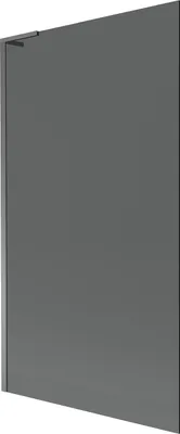 Zdjęcie produktu dla Mexen Next L parawan nawannowy 1-skrzydłowy 100 x 150 cm, grafit, gun metal - 895-100-000-03-40-95