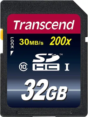 Produktbild von Transcend 128GB SDXC Class 10, 128 GB, SDXC, Klasse 10, Blau