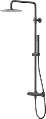 Produktbild von BADLAND Duschsäule LUGO Duschsystem, Brausegarnitur in Schwarz