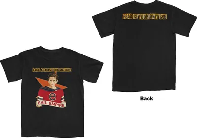 Produktbild von Rage Against The Machine Fear Is Our Only God (Back Print) Black L T-Shirt