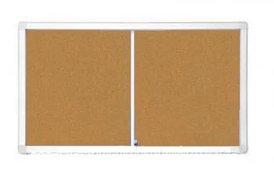 Obrázok produktu pre Vitrína s posuvnými dverami 141x70, korok
