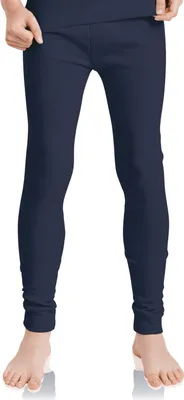 Produktbild von MT Kinder Ski- & Thermohose - Winter Unterwäsche lang für Jungen und Mädchen - Navy 146-152