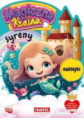 Immagine prodotto di Książeczka Magiczna kraina Syreny z naklejkami książeczka dla dzieci