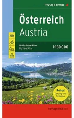 Produktbild von Österreich, Autoatlas 1:150.000, freytag & berndt
