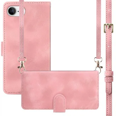 Produktbild von imoshion Klapphülle mit Kordel für das Apple iPhone 17e / 16e - Rosa