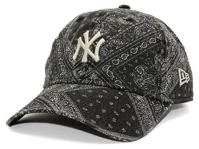 Immagine prodotto di Cappellino New Era 920 MLB Washed Paisley NY Yankees Nero - UNI