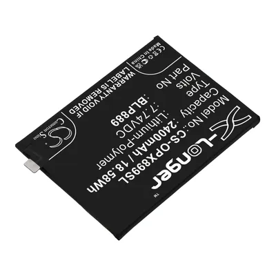 Image de TECHTEK Batterie compatible avec [Oppo] CPH2305, Find X5 Pro, PFEM10, PFFM20 remplace BLP889
