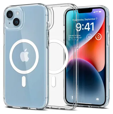 Imagen del producto de Spigen ACS05048, funda, para Apple, iPhone 14, 15,5 cm (6,1"), transparente