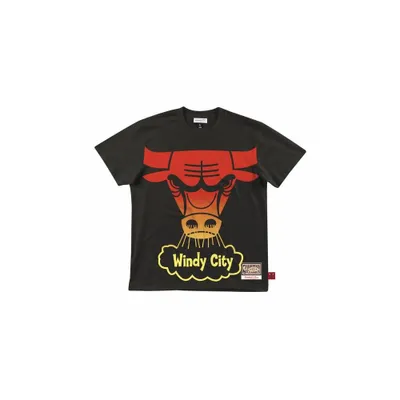 Produktbild von Mitchell & Ness Tshirts Nba Chicago Bulls, SSTEBW19142CBUBLCK, Größe: 173