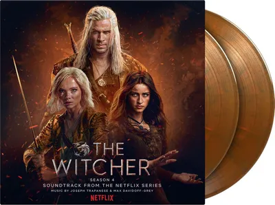 Produktbild von Various: The Witcher: Season 4 (180g) (Limited Edition) (Orange & Black Marbled Vinyl)