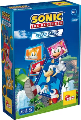 Image de Lisciani 99269 - Jeu de cartes - Sonic Speed Cards card game Enfants The Hedgehog Tails Knuckles