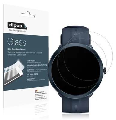 Produktbild von 2x Schutzfolie für Maimo Watch R matt - Anti-Shock 9H Folie dipos Glass Kunststoffglas