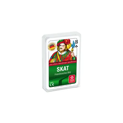 Obrázek produktu pro ASS Altenburger Spielkarten NB-335001-0049 - Skate, francouzský obrázek, plastový kufřík 70001